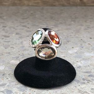 3 stone ring - Size 6 - Worn once